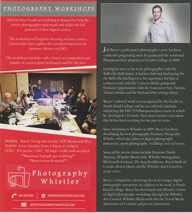 Photography Whistler Workshop Flat Sheet-Web Resolution